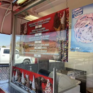 Menu board