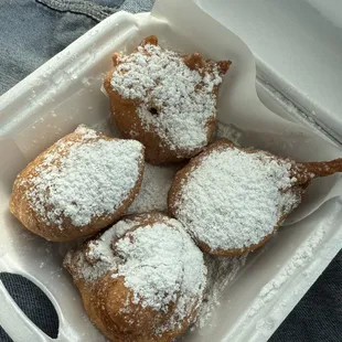 food, dough desserts, donuts