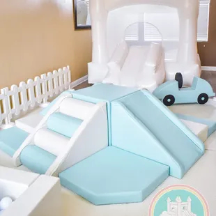 Included in our Blue Package with 8'x8' Bounce House. Visit our website today!