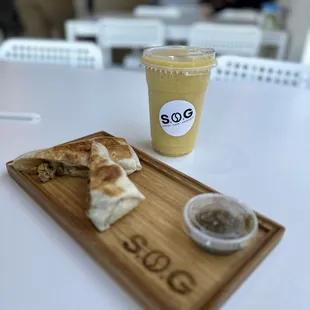Smoothie &amp; breakfast