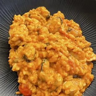 Seafood risotto