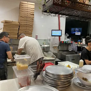 interior, sushi and sashimi