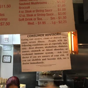 Stop eating raw seafood