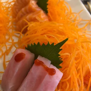 sushi, sashimi, sushi and sashimi, food