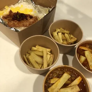 Crispy rice, gheymeh