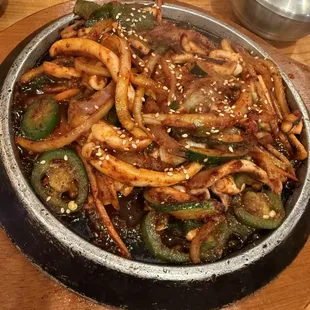 2024.12.29 - Spicy stirfry squid