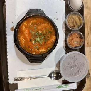 Seafood Tofu Soup