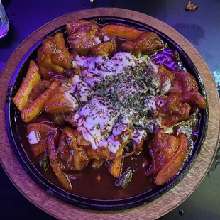 E21. Fire Chicken with Cheese (cheese buldak)