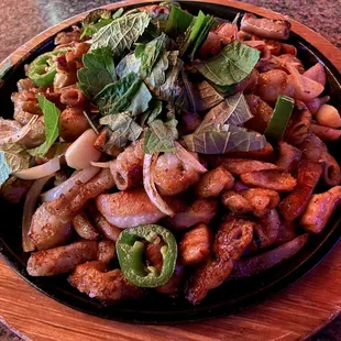 Beef intestines combinations