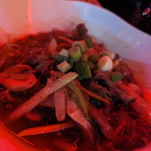 N5. Korean Glass Noodles with Beef and Vegetables