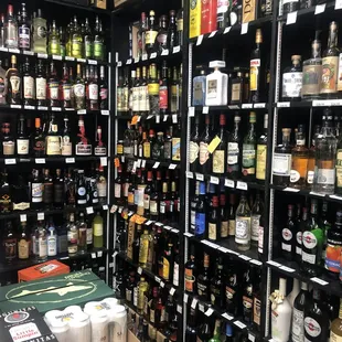 Liqour section