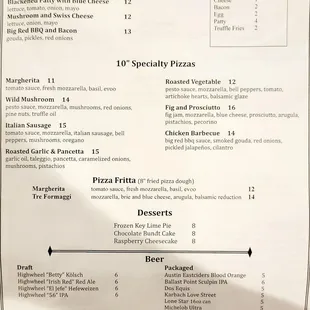 May 2024 Menu