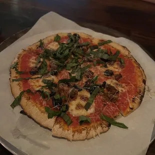 pizza, food