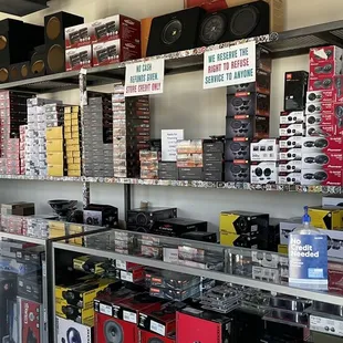 Lots of audio systems to choose from