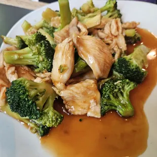 Chicken and Broccoli