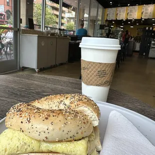 bagel egg and cheese