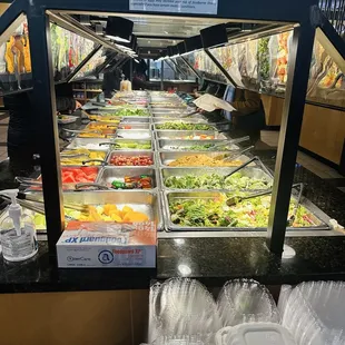 Salad bar!