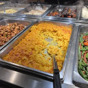 a variety of food items