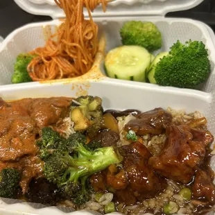 Recommend anything outside of the butter chicken. Very bland...