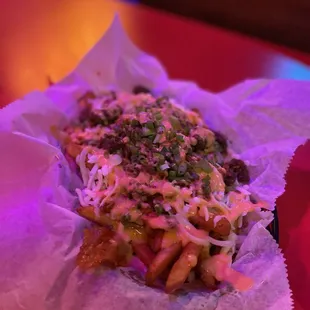 kimchi bulgogi fries