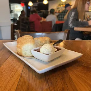 a plate of food on a table