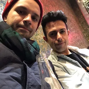 Just two boys exploring