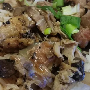 Rice box: chicken teriyaki with cucumber salad - only $8