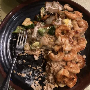 Shrimp Teppanyaki Grill Entree...