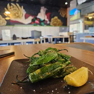 The best shishito peppers!