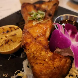 grilled seafood, fish, grilled fish, food, seafood