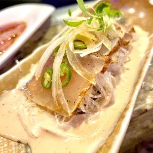 Cajun Albacore Sashimi