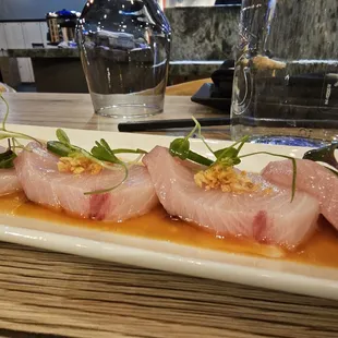 Yellowtail Sashimi