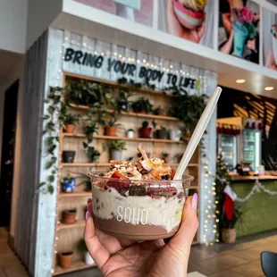 Sunday best bowl minus the acai