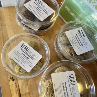 The bites are so good! Wish they had a sample pack with one of each