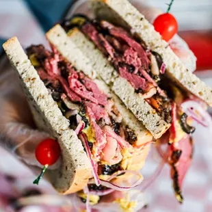 Pastrami sandwich