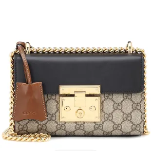 New Gucci Padlock Bag in multi color combo.