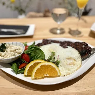 Kalbi Steak and Eggs