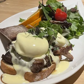 24 Short Rib Benedict