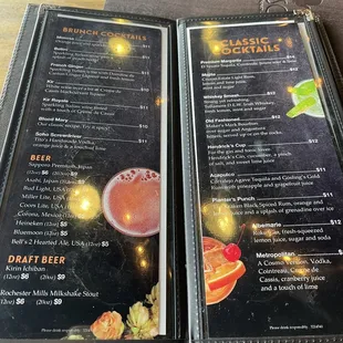 Menu.