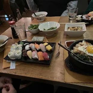 Seafood Bibimbap, Sushi Deluxe