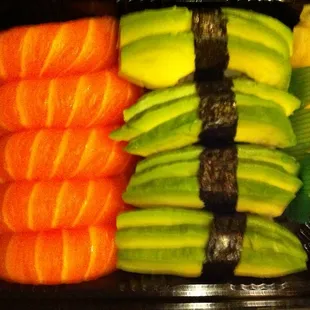 sushi, food, sashimi, sushi and sashimi