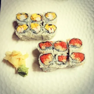 Rock Shrimp Mango Roll