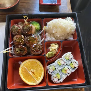 Beef Negimaki Lunch Box