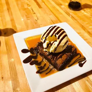 Salted Caramel Brownie Dinner