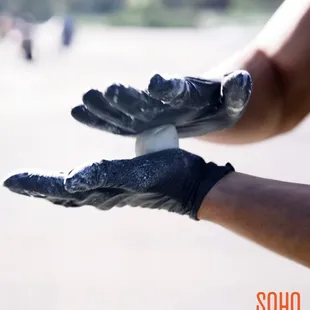 Fresh masa ready to be transformed to a delectable hand-pressed tortilla.