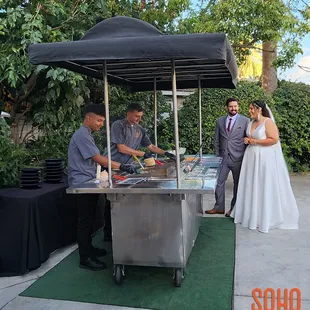 Wedding catering at The French Estate