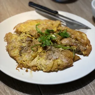 Oyster pancake