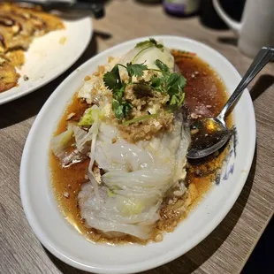 beef Shantou steamed rice rolls ($9.95)