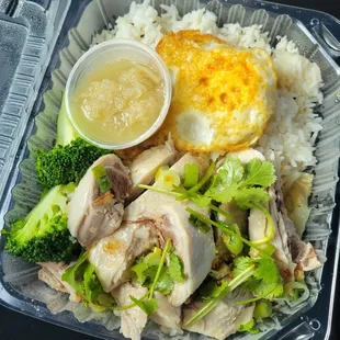 Hot Chicken Rice Soup Noodle