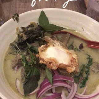 Green Curry Noodle Soup